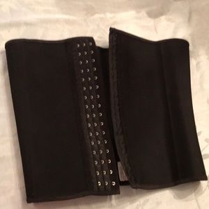Black Corset Style Waist Trainer